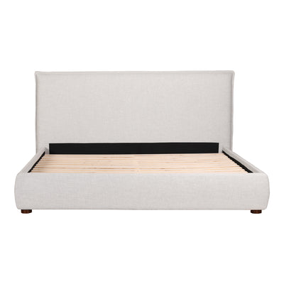 Luzon King Bed Light Grey by Moe's Home