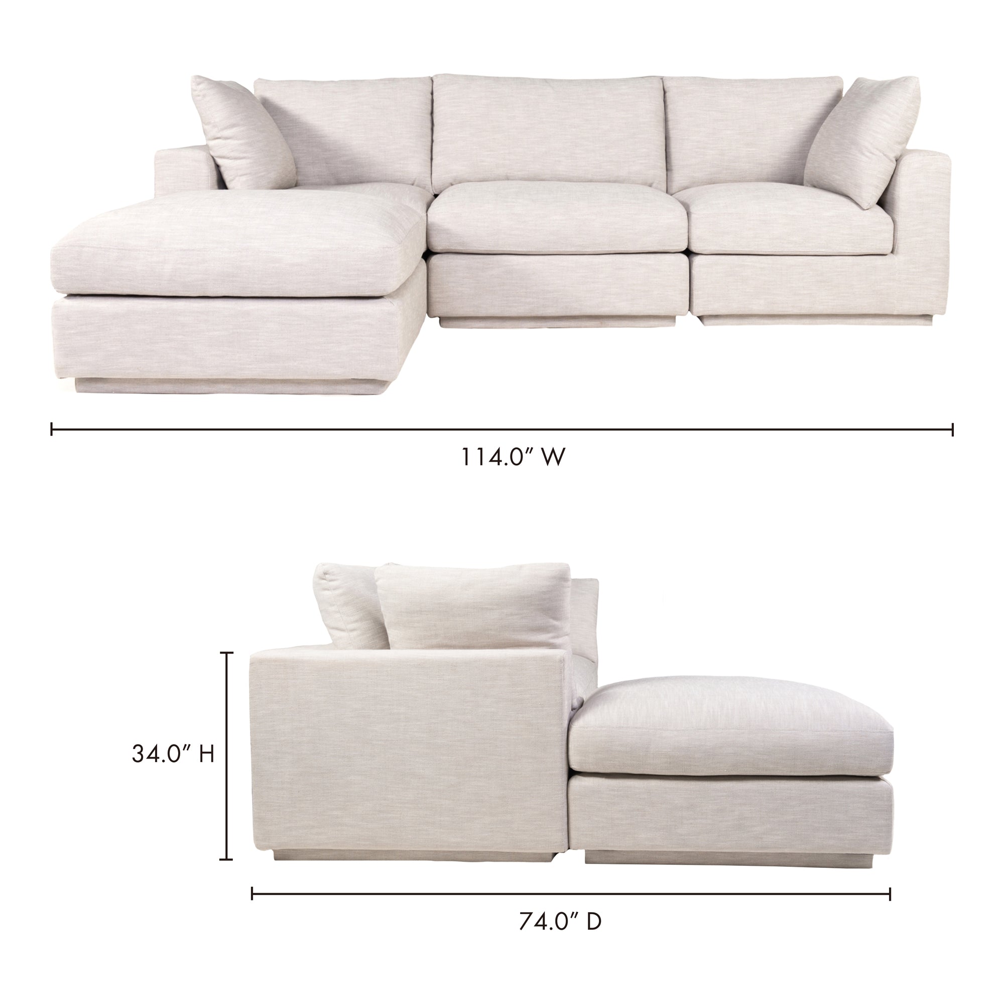 Justin Lounge Modular Sectional