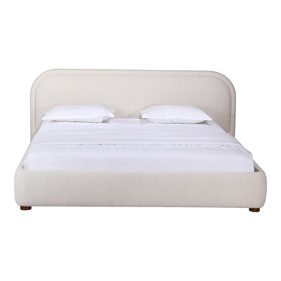 Colin King Bed Oatmeal by Moe's Home