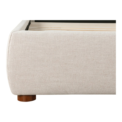Luzon Queen Bed Tall Headboard Wheat by Moe's Home