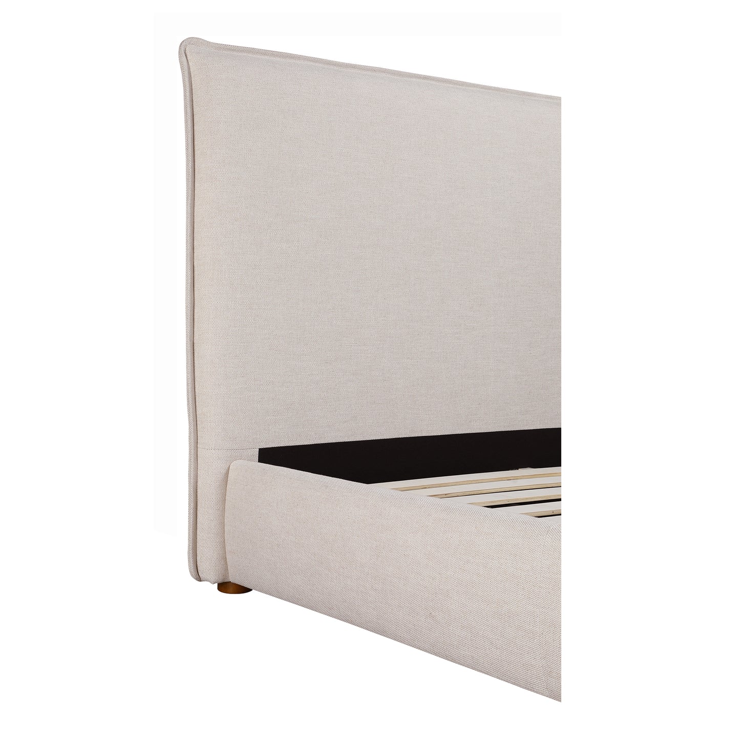 Luzon Queen Bed Tall Headboard Wheat by Moe's Home