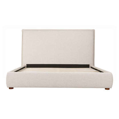 Luzon King Bed Tall Headboard Wheat