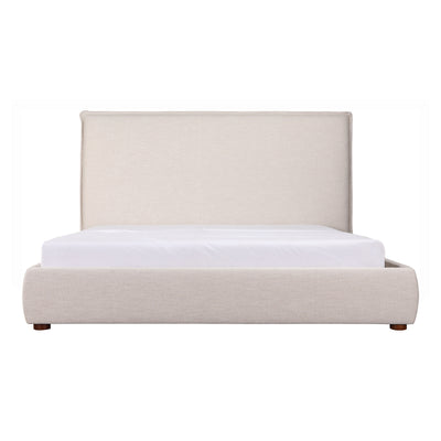 Luzon King Bed Tall Headboard Wheat by Moe's Home