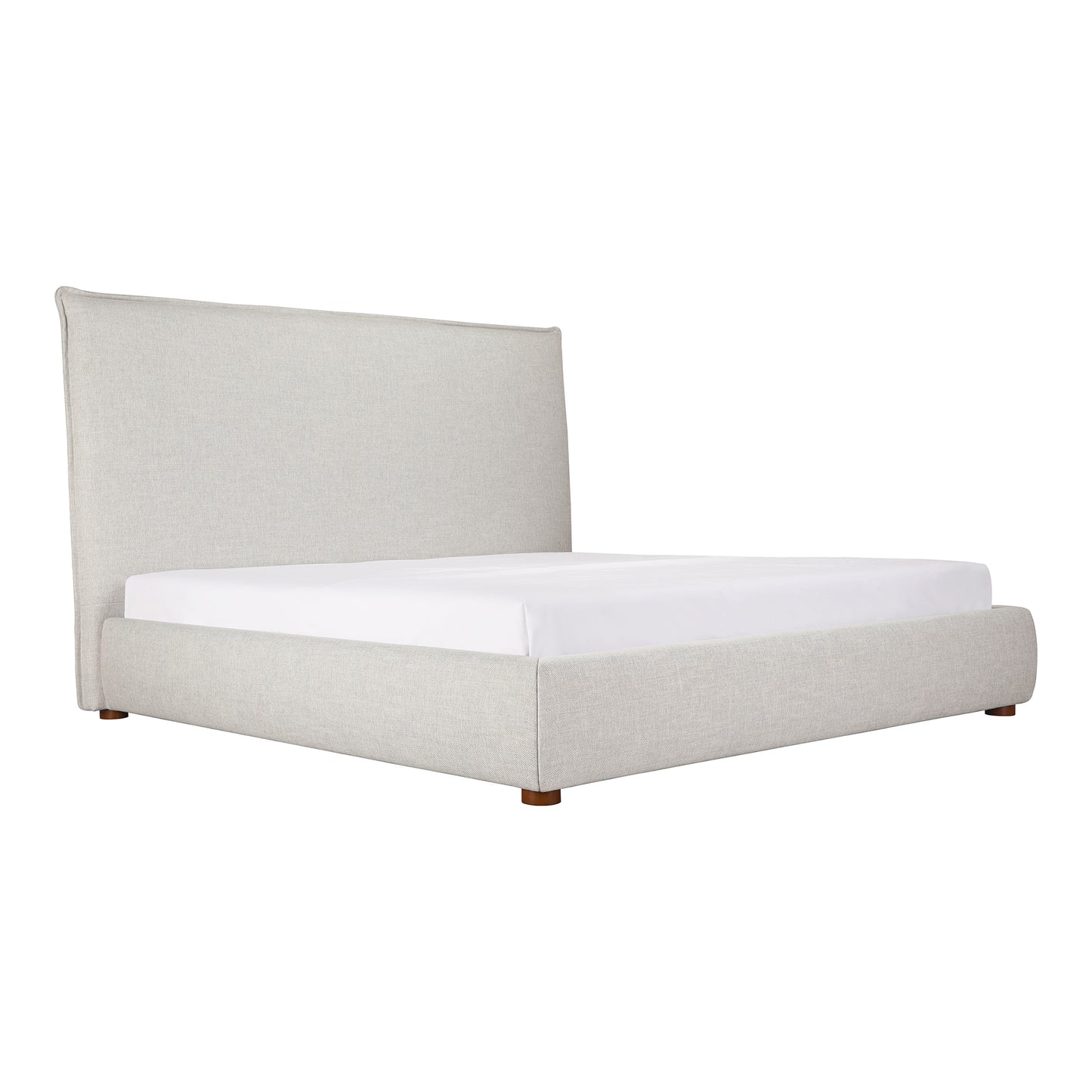 Luzon King Bed Tall Headboard by Moe's Home