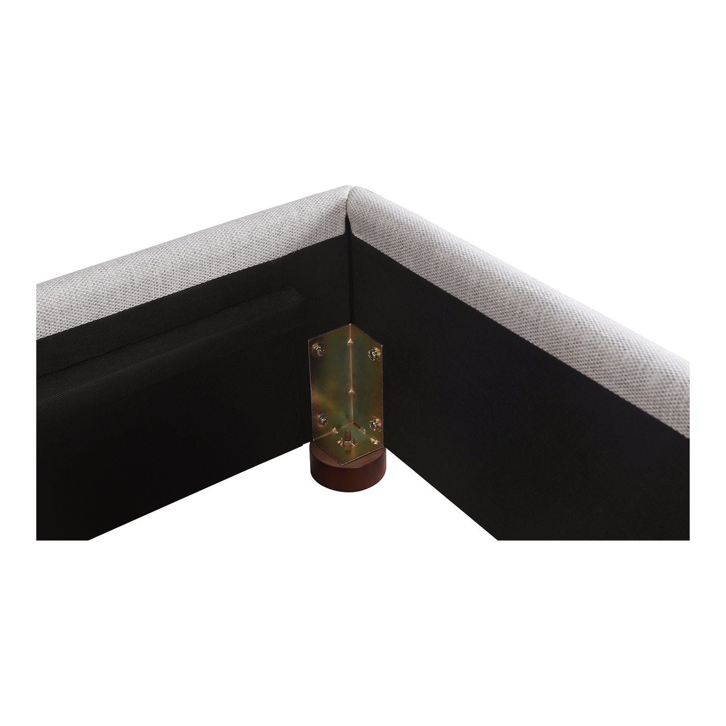 Luzon King Bed Tall Headboard by Moe's Home