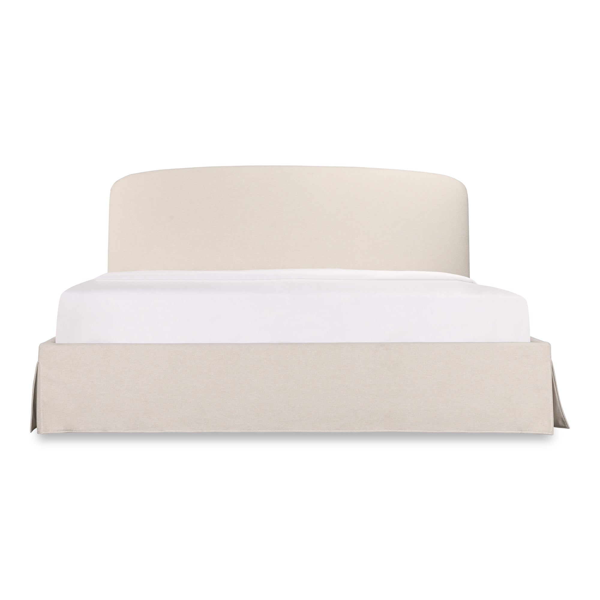 Joan Queen Storage Bed | White