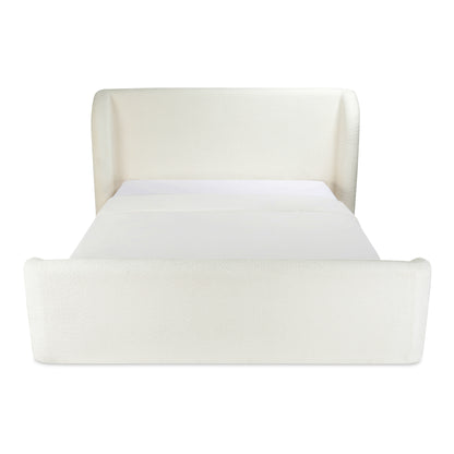 Sophia Queen Bed | White