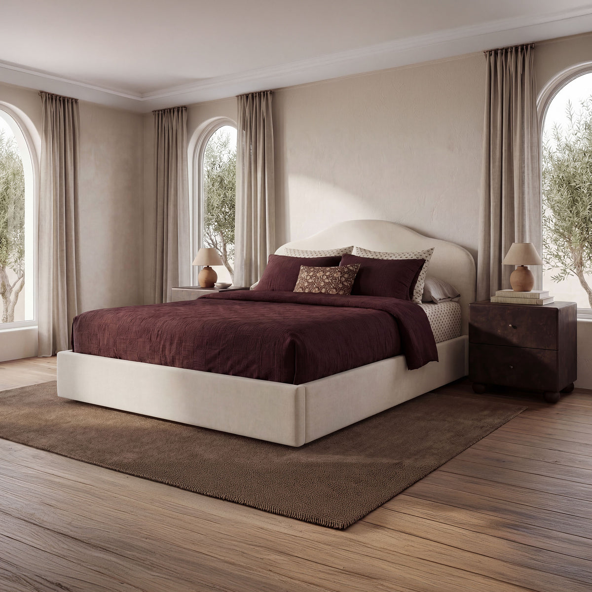 Maggie King Storage Bed by Moe's Home
