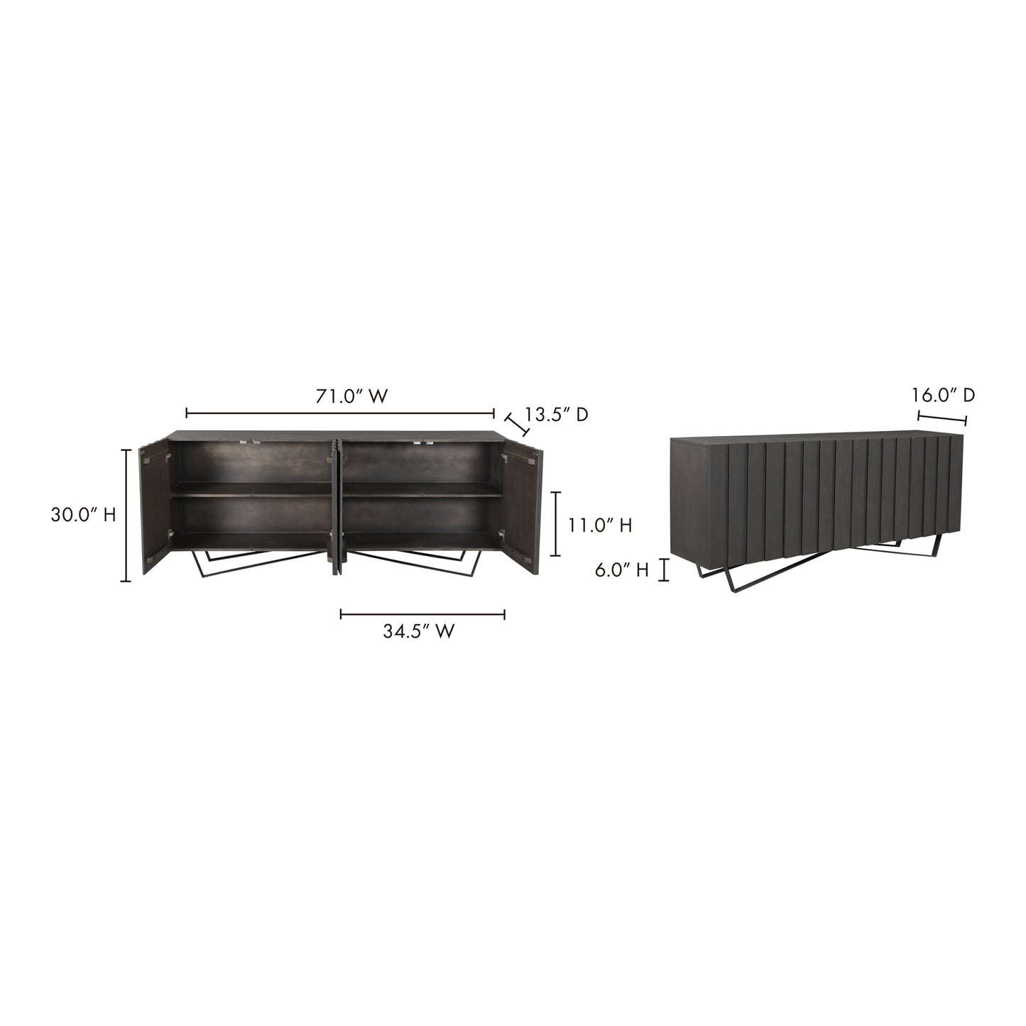 Brolio Sideboard by Moe's Home
