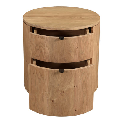 Theo Two Drawer Nightstand