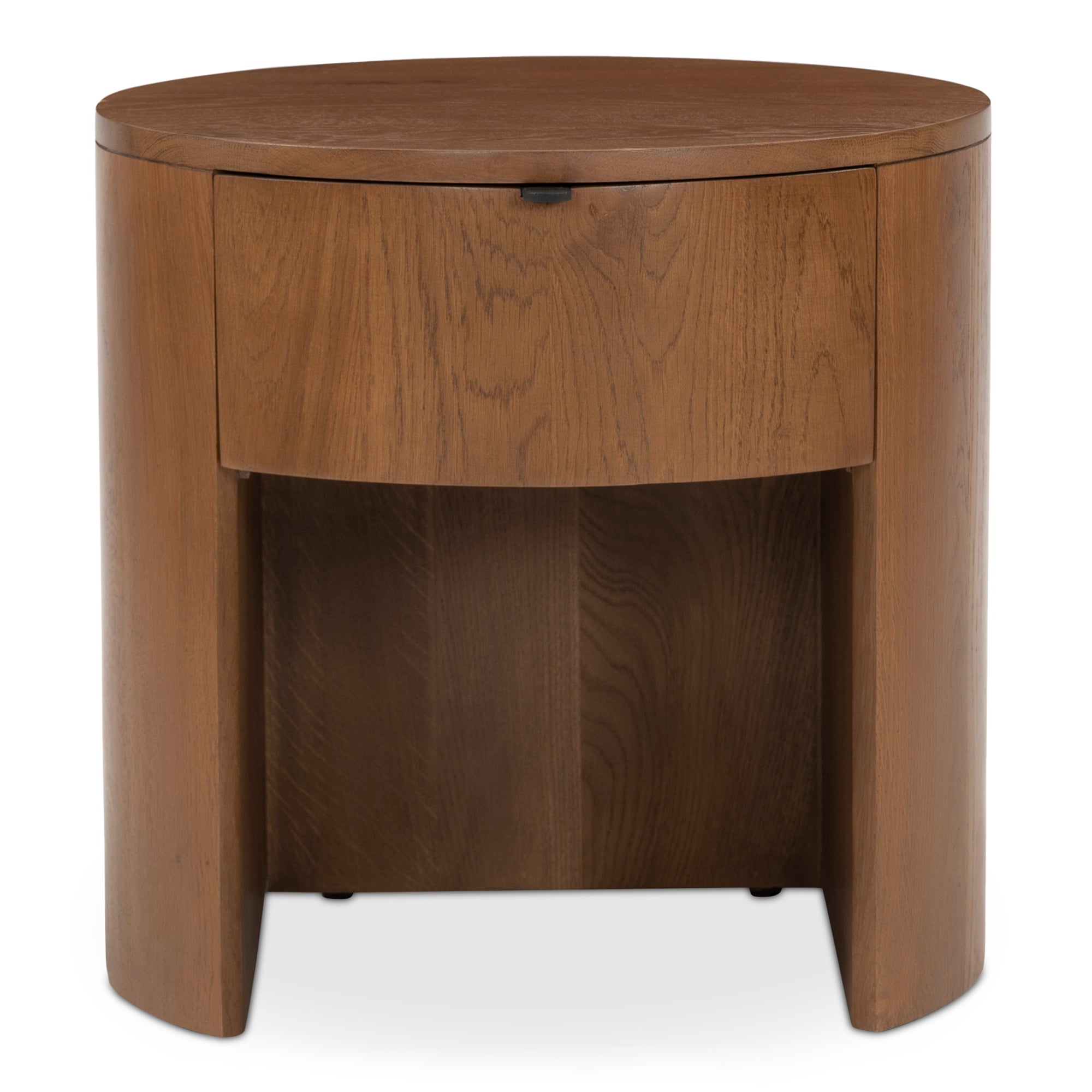 Theo One Drawer Nightstand | Brown