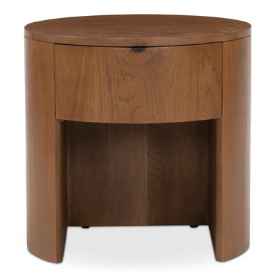 Theo One Drawer Nightstand Brown | Brown