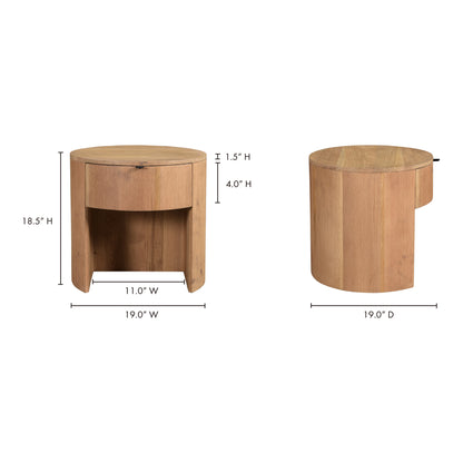 Theo One Drawer Nightstand