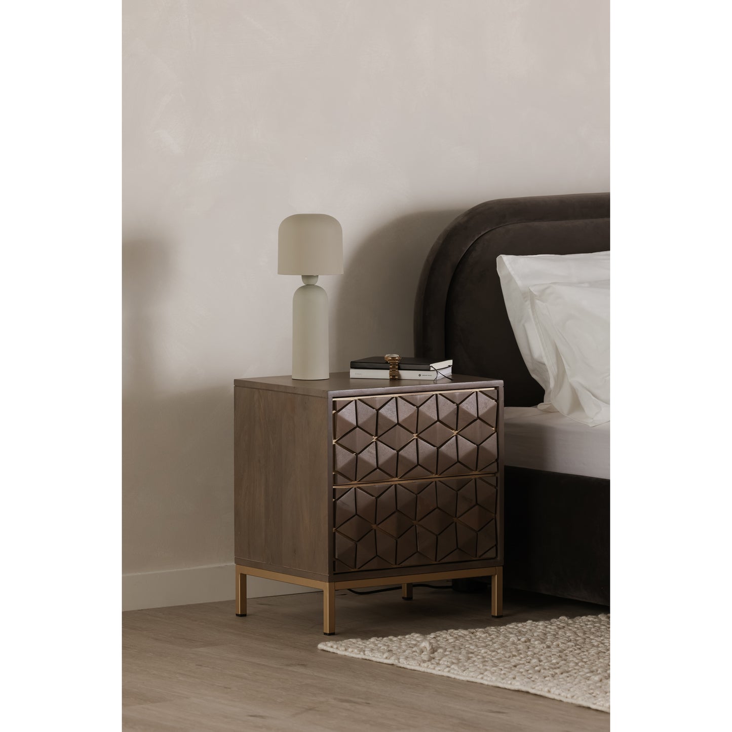 Corolla Nightstand by Moe's Home