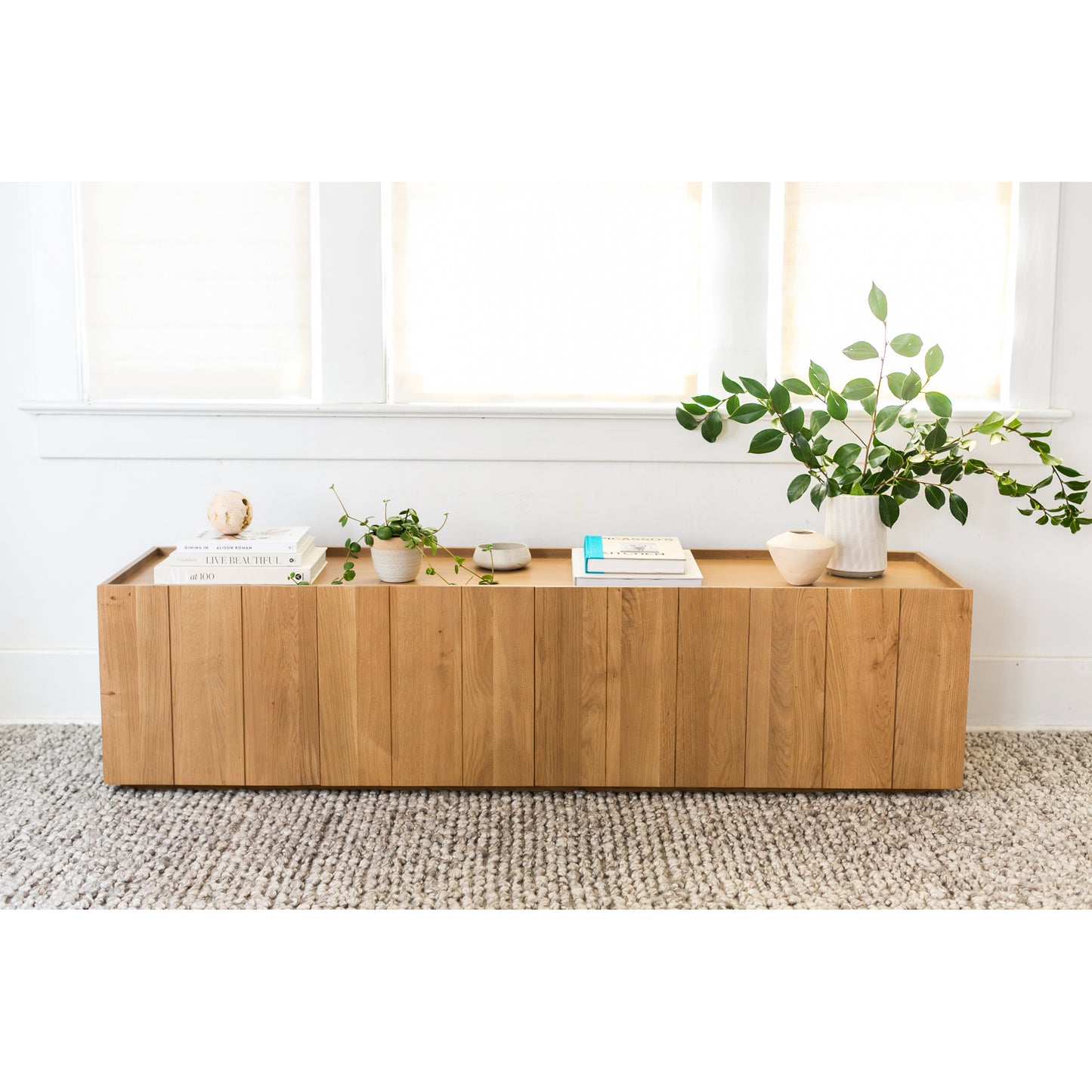 Plank Media Cabinet Natural by Moe's Home