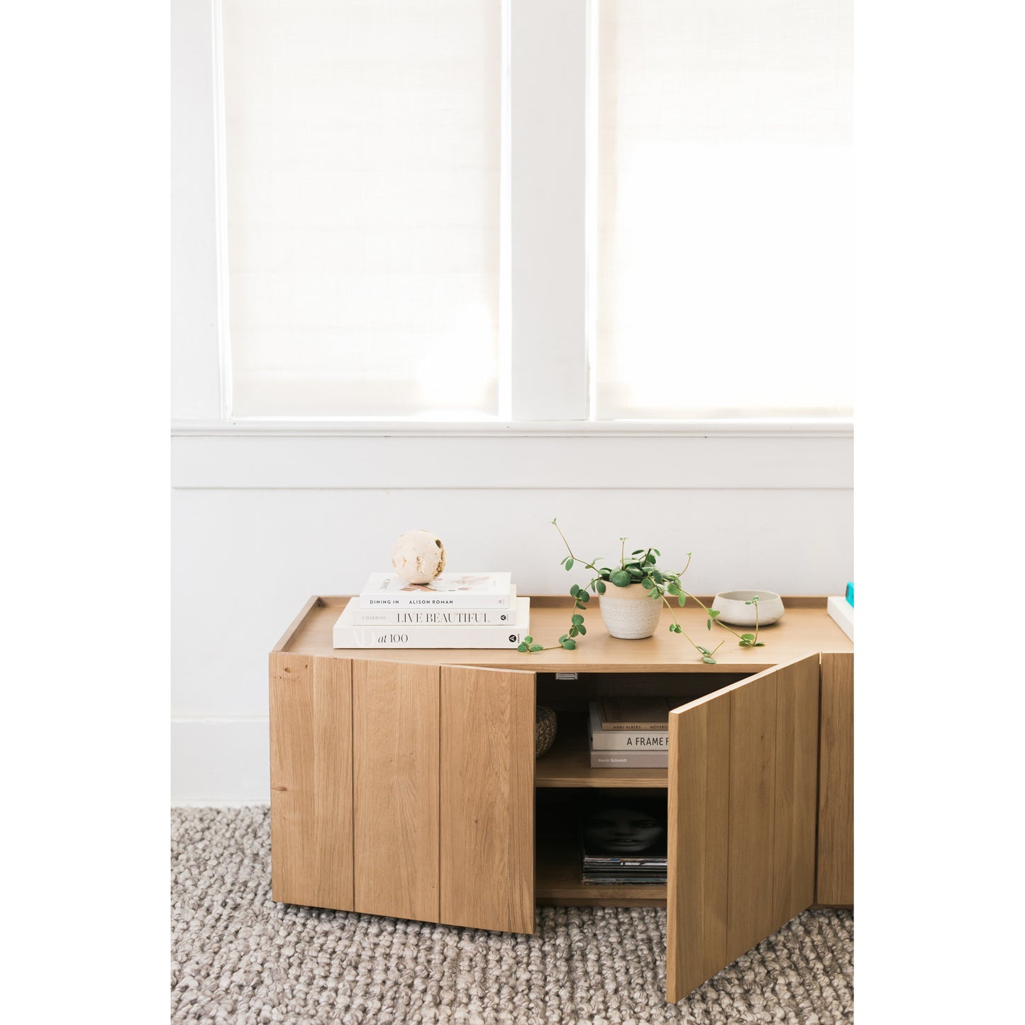 Plank Media Cabinet Natural by Moe's Home
