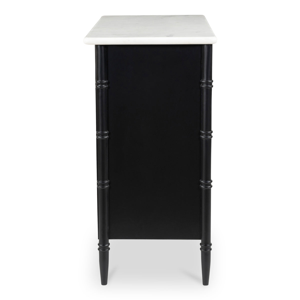 Eleanor 5 Drawer Chest Black by Moe's Home