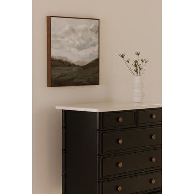 Eleanor 5 Drawer Chest Black by Moe's Home