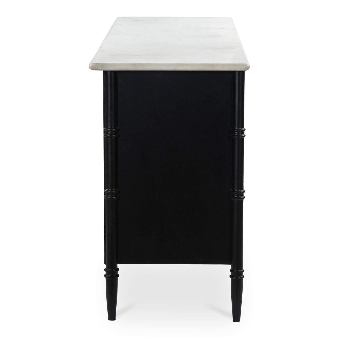 Eleanor 6 Drawer Dresser Black by Moe's Home