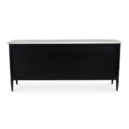 Eleanor 6 Drawer Dresser Black