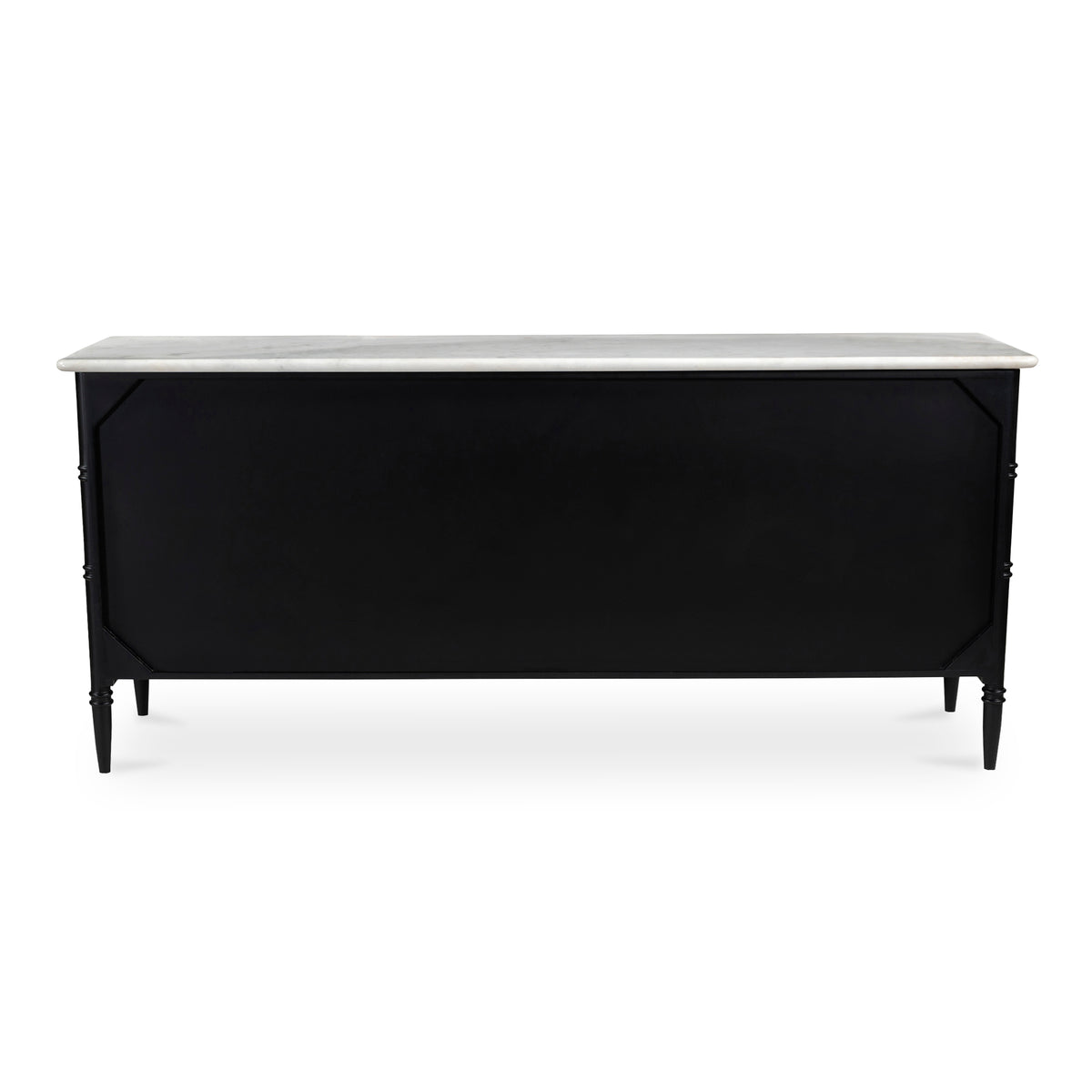 Eleanor 6 Drawer Dresser Black by Moe's Home