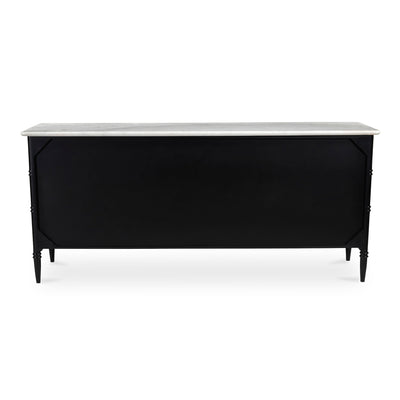 Eleanor 6 Drawer Dresser Black by Moe's Home