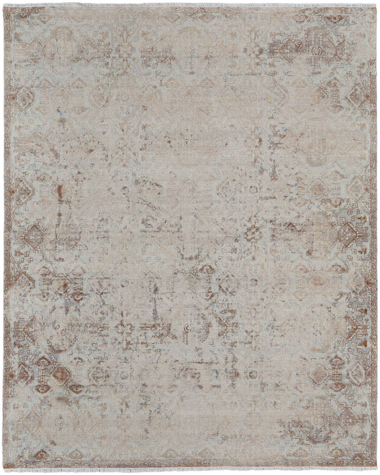Rowen 69AQF Beige Rug by Feizy
