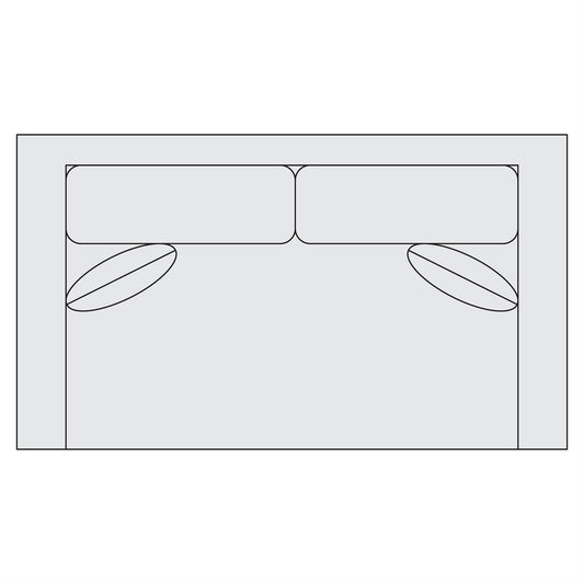 Signature Seating Fabric Loveseat (S15) by Bernhardt