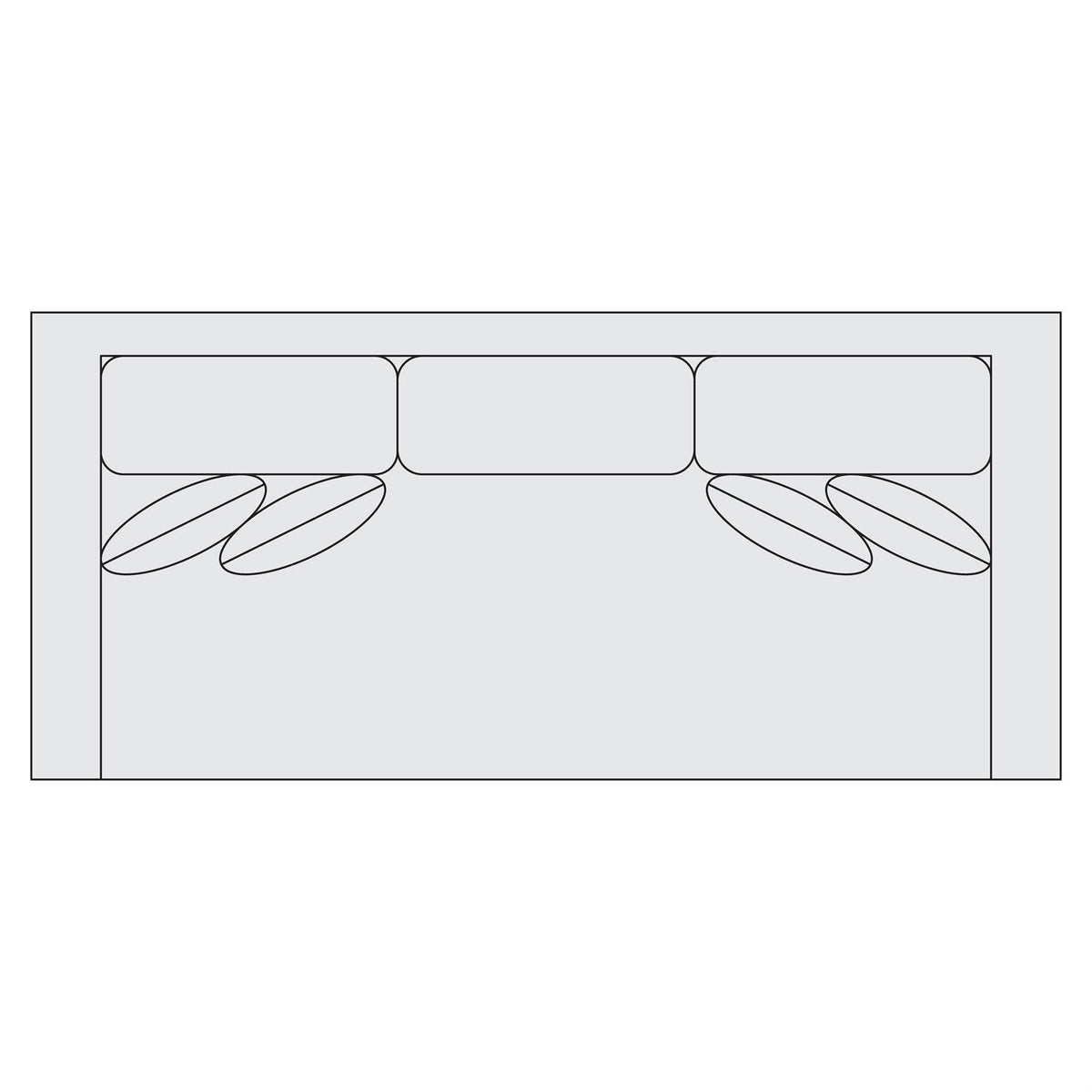 Signature Seating Fabric Sofa (S66) by Bernhardt