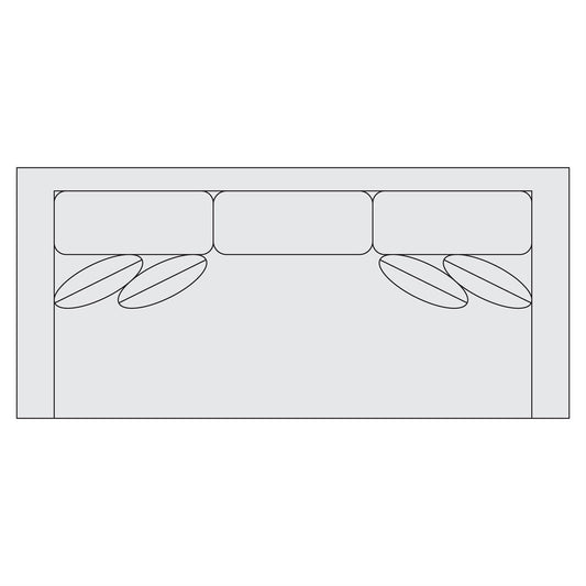 Signature Seating Fabric Sofa (S66) by Bernhardt