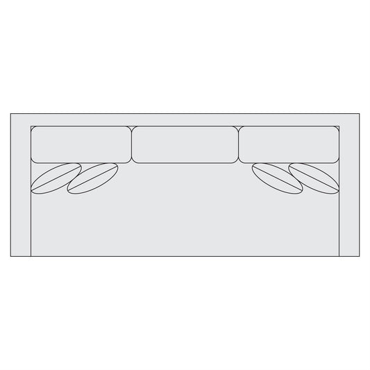 Signature Seating Fabric Sofa (S67) by Bernhardt