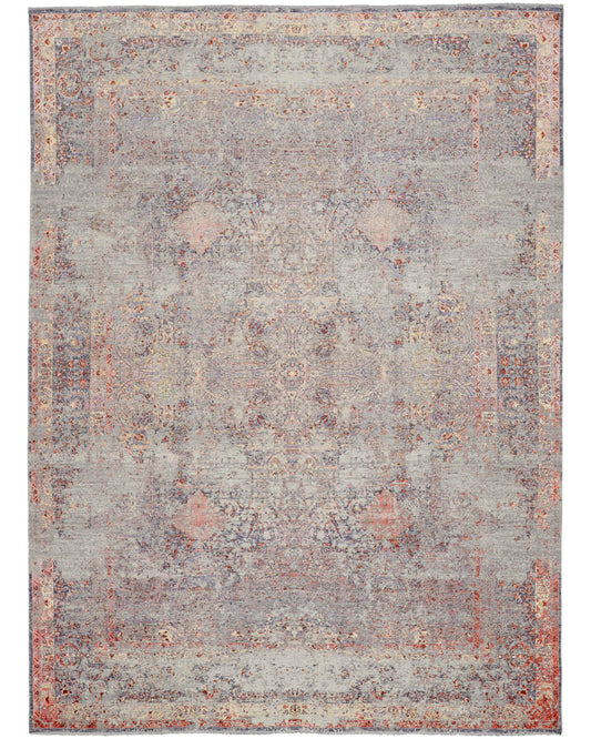 Edin C6011 Gray/Multi Rug by Feizy