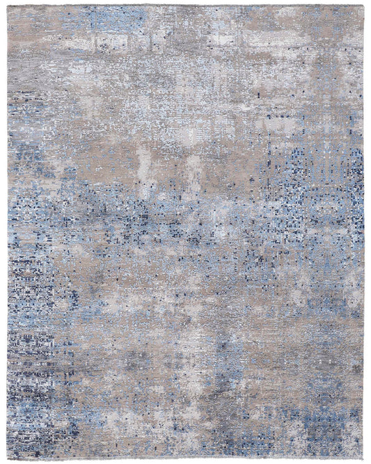 Fowler C6014 Beige/Blue Rug by Feizy