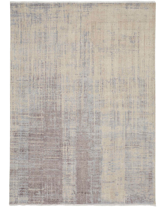 Lombardy C6017 Blue/Ivory Rug by Feizy