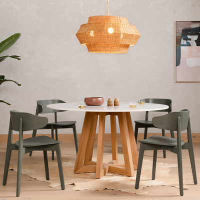 Harland Modern Cowhide Rug by Four Hands