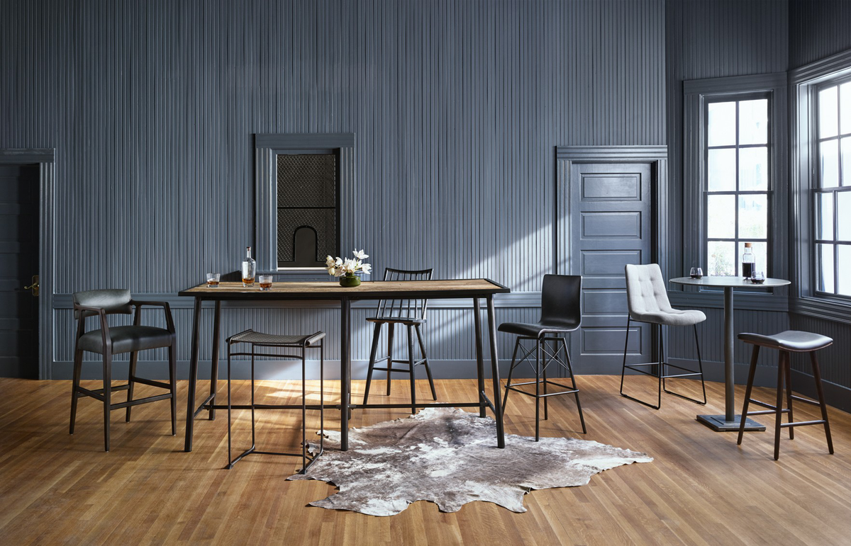 Harland Modern Cowhide Rug by Four Hands