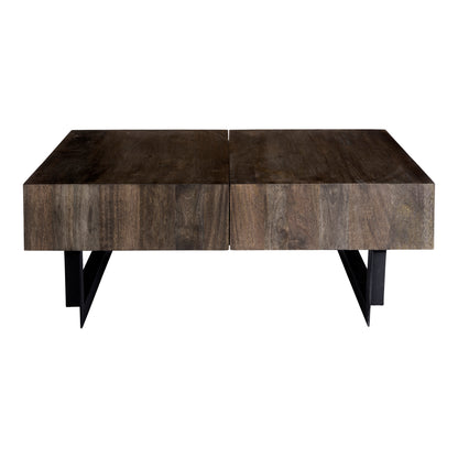 Tiburon Storage Coffee Table | Natural