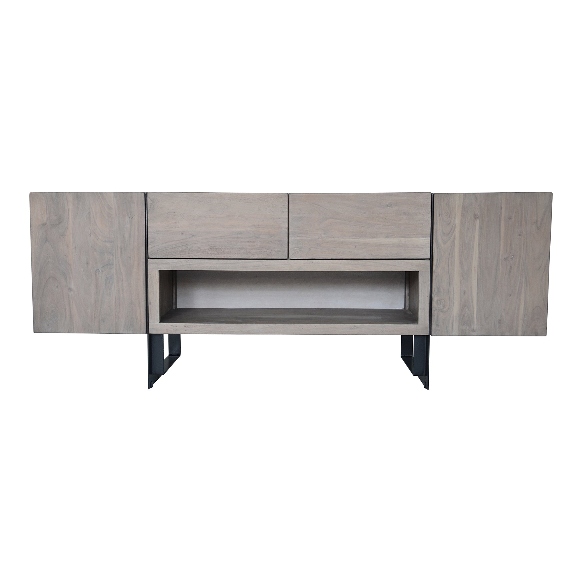 Tiburon Media Cabinet Blush Multi | Grey