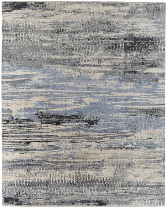 Sumner C6032 Blue/Gray Rug by Feizy
