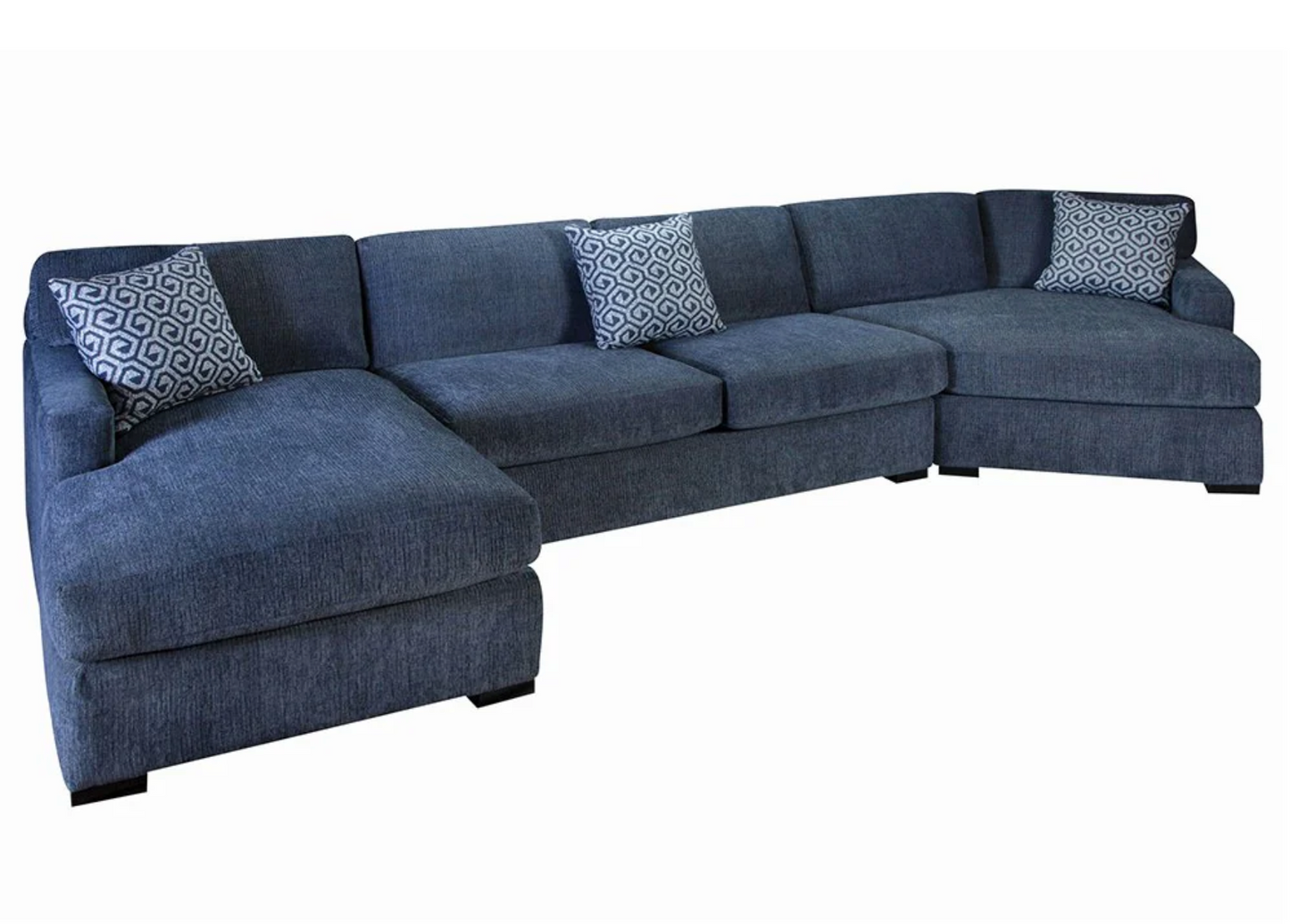 4-PC Sofa-Chaise Sectional