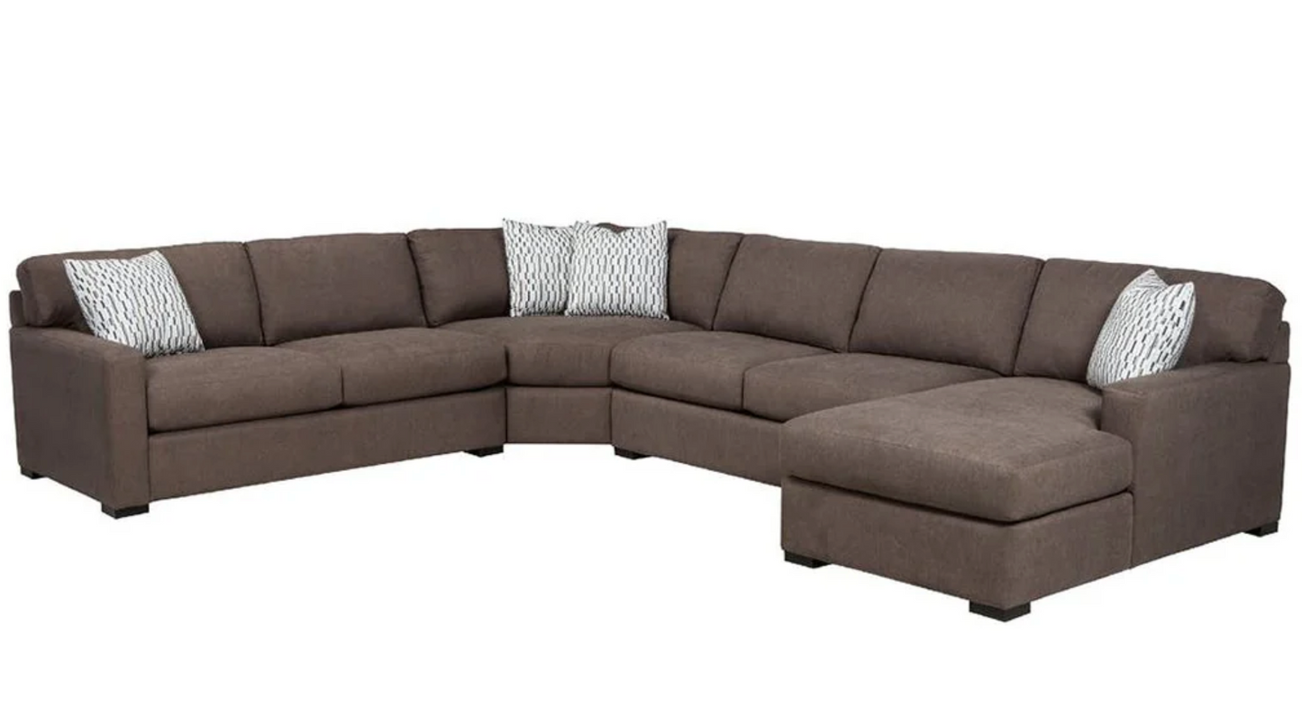 4-PC Sofa-Chaise Sectional