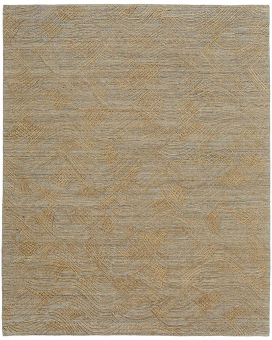 Taunton T8007 Gold Rug by Feizy