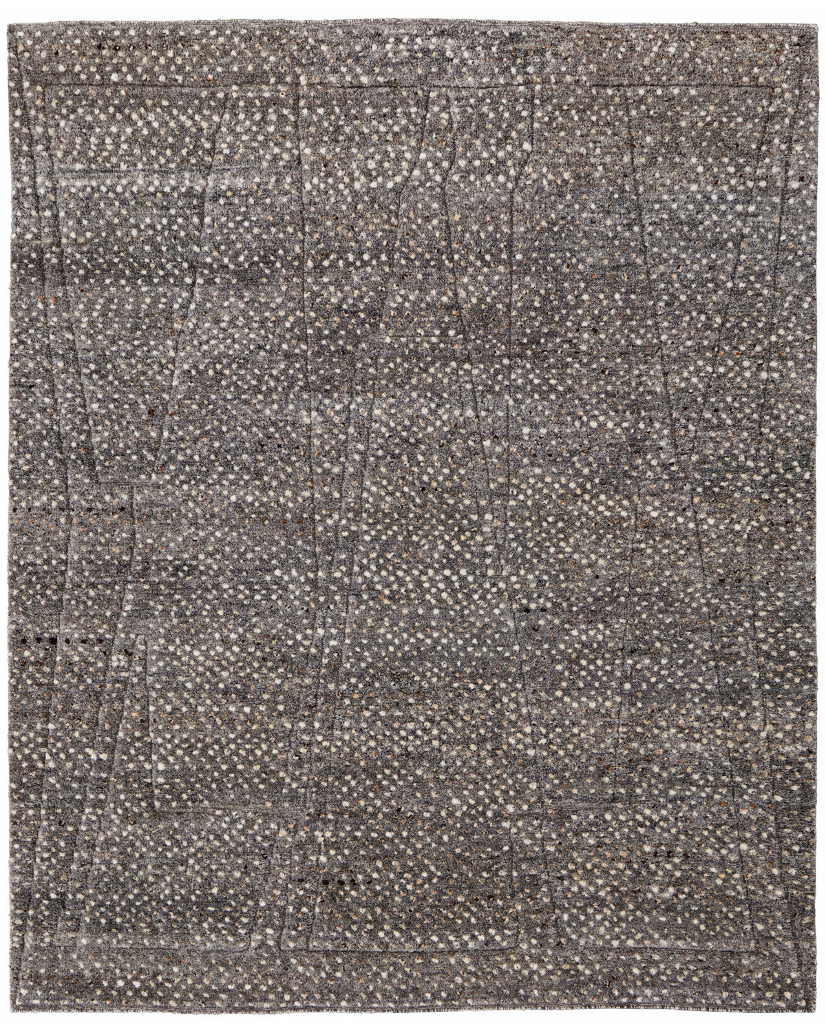 Dering T6042 Charcoal Rug by Feizy