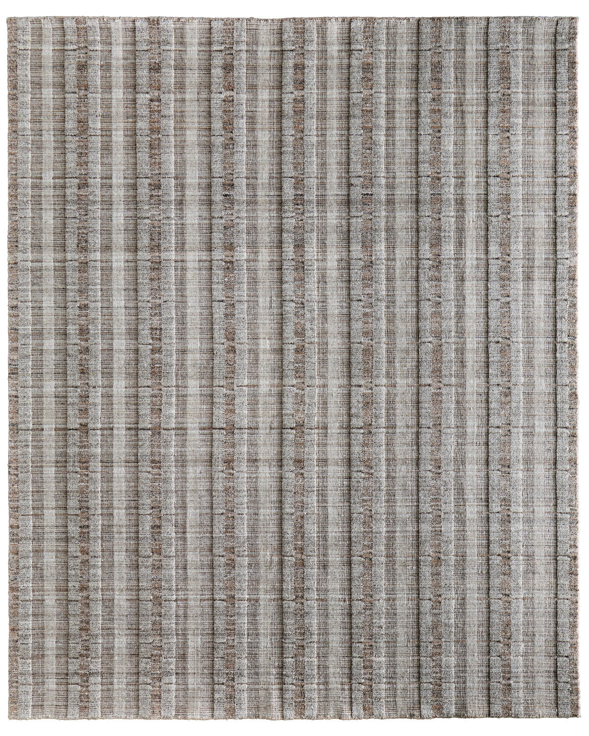 Landon T8B1A Brown/Gray Rug by Feizy