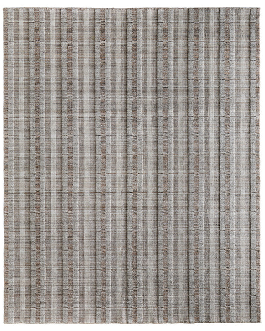 Landon T8B1A Brown/Gray Rug by Feizy