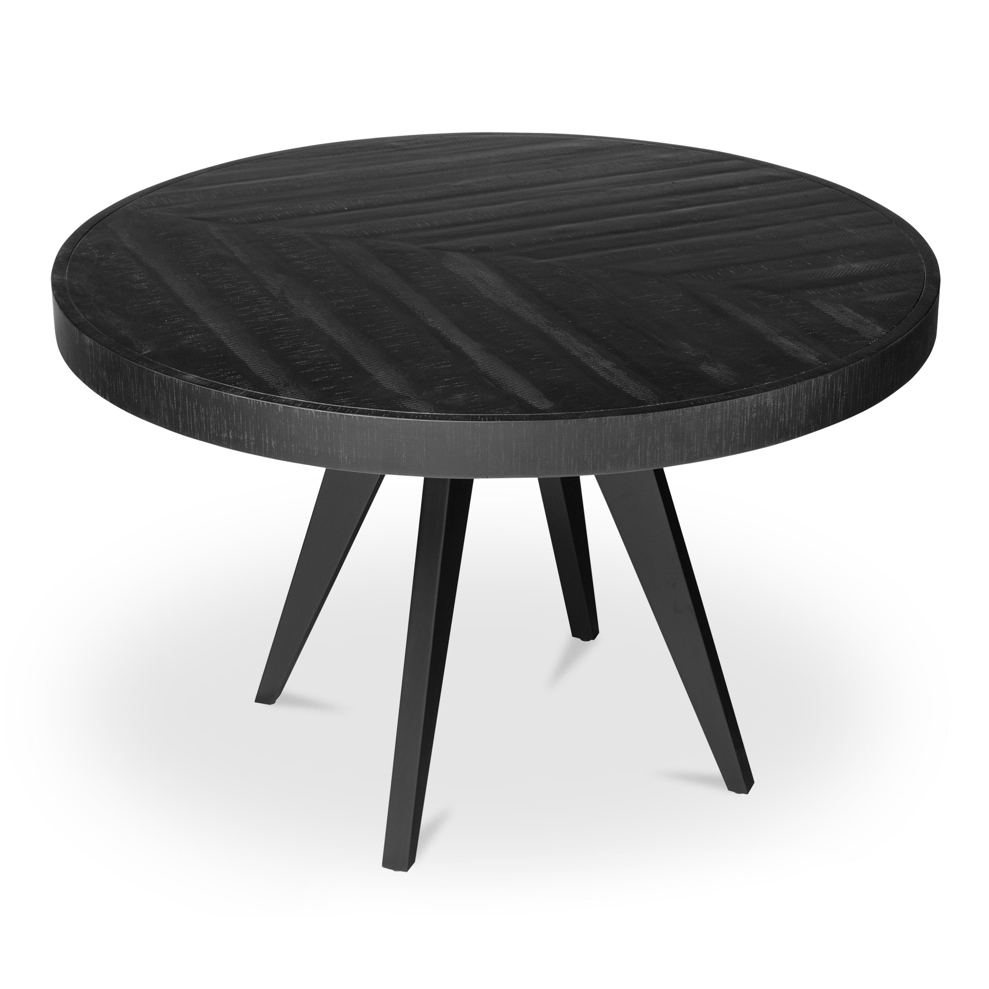 Parq Round Dining Table Black