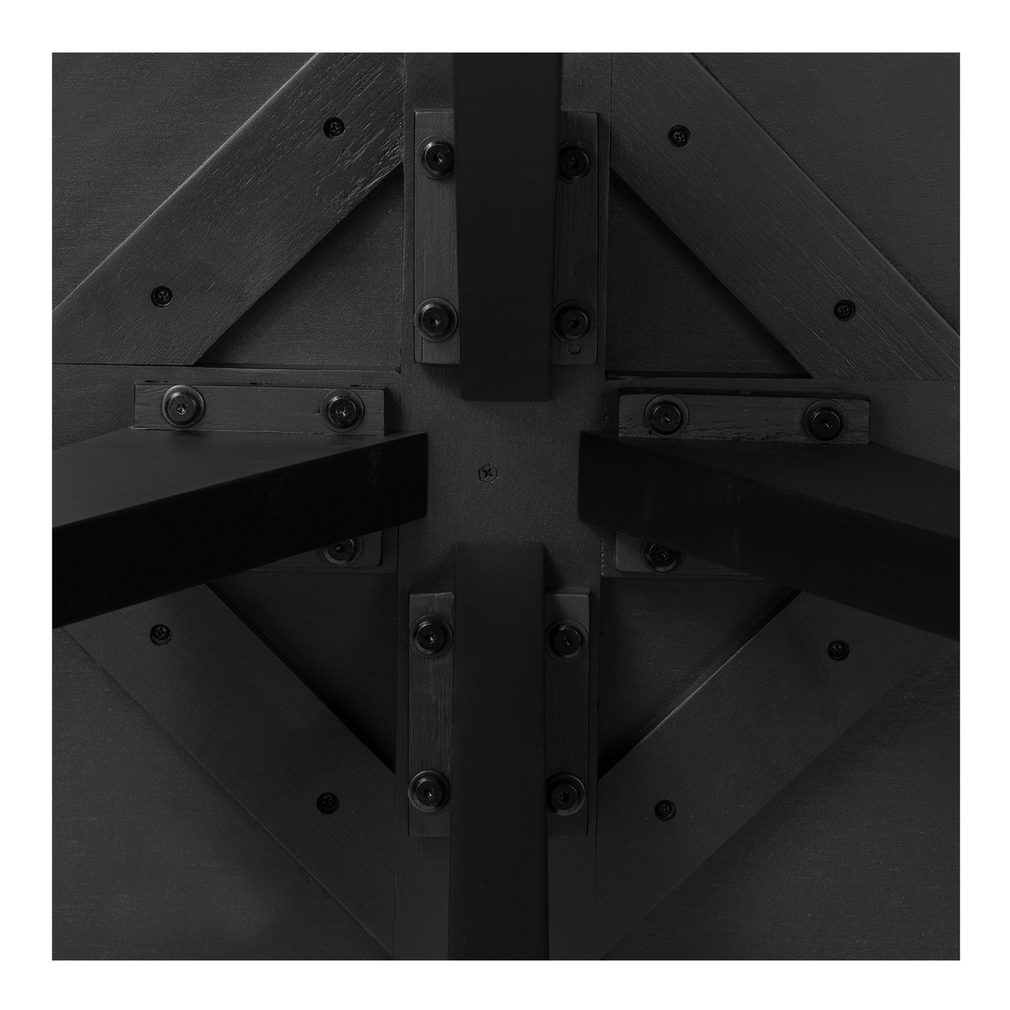 Parq Round Dining Table Black by Moe's Home