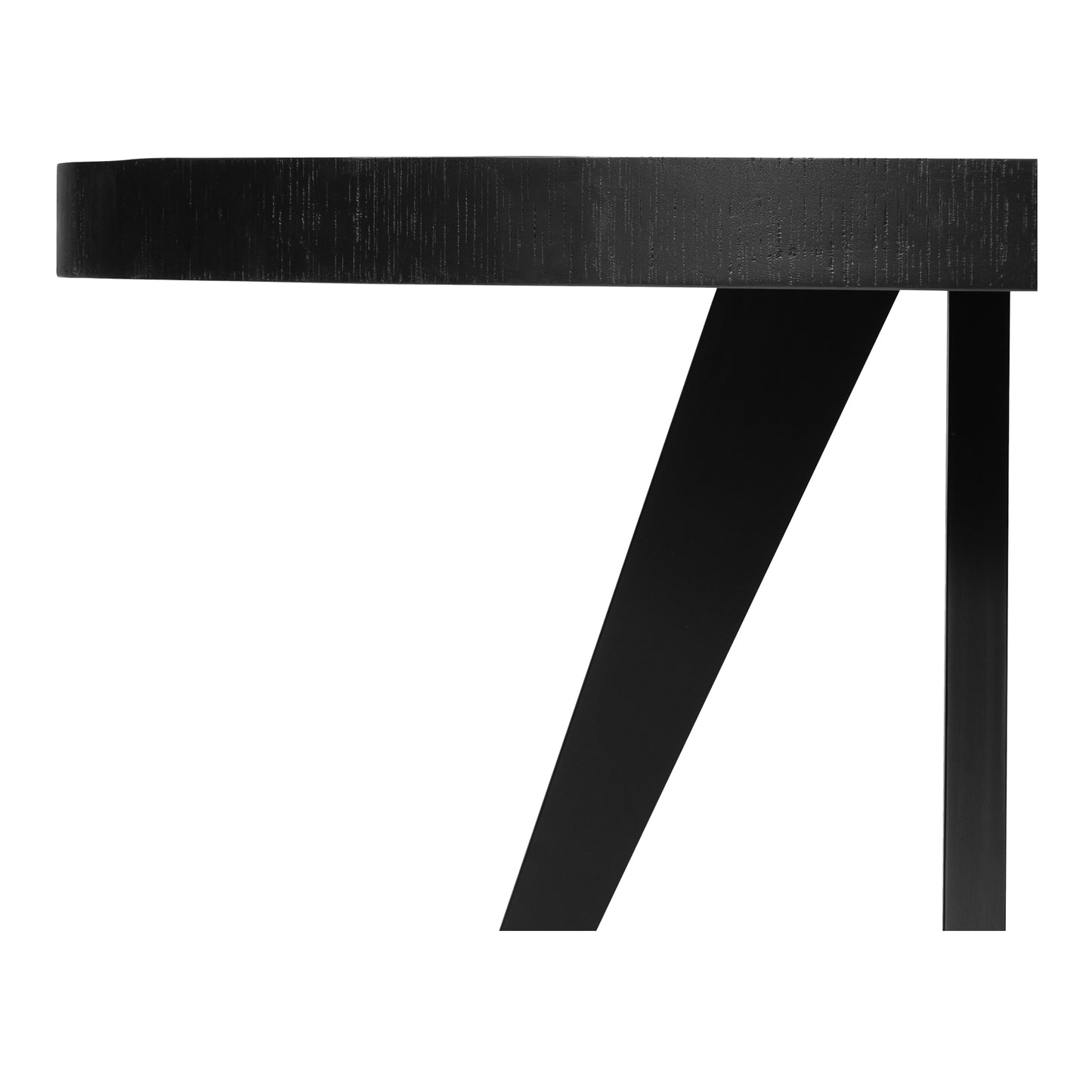 Parq Round Dining Table Black by Moe's Home