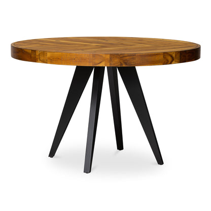 Parq Round Dining Table Amber