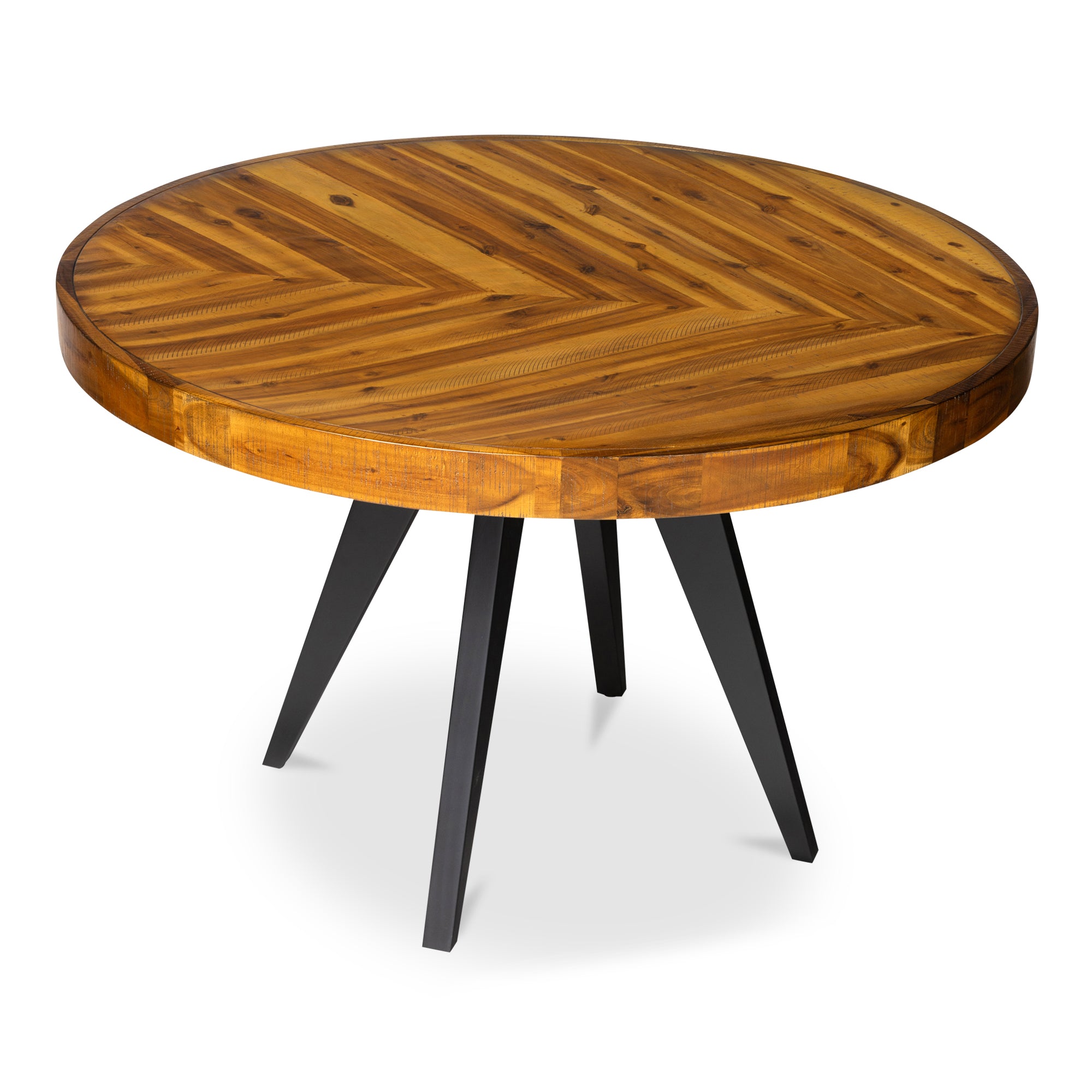 Parq Round Dining Table Amber